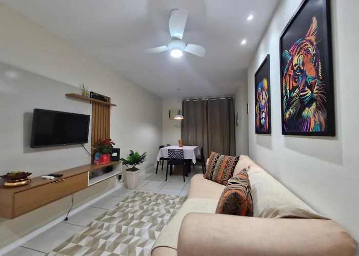 Barra Olimpico, Farmasi Arena, Rock In Rio, Parque Olimpico A Pe, Rio Centro, 2 Quartos Com Estacionamento, Portaria 24H, Piscina, Sauna E Parquinho Infantil - Ar Condicionado Sala E Quartos, Tv Com Streaming, Wi-Fi 500 Mbps
